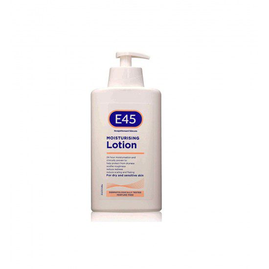 E45 لوسیون مرطوب کننده پوست خشک و حساس 500 میل